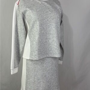 NWT Hugo Boss Gray and White T-Shirt